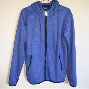 C9 by Champion zip up blue hooded jacket size XL
